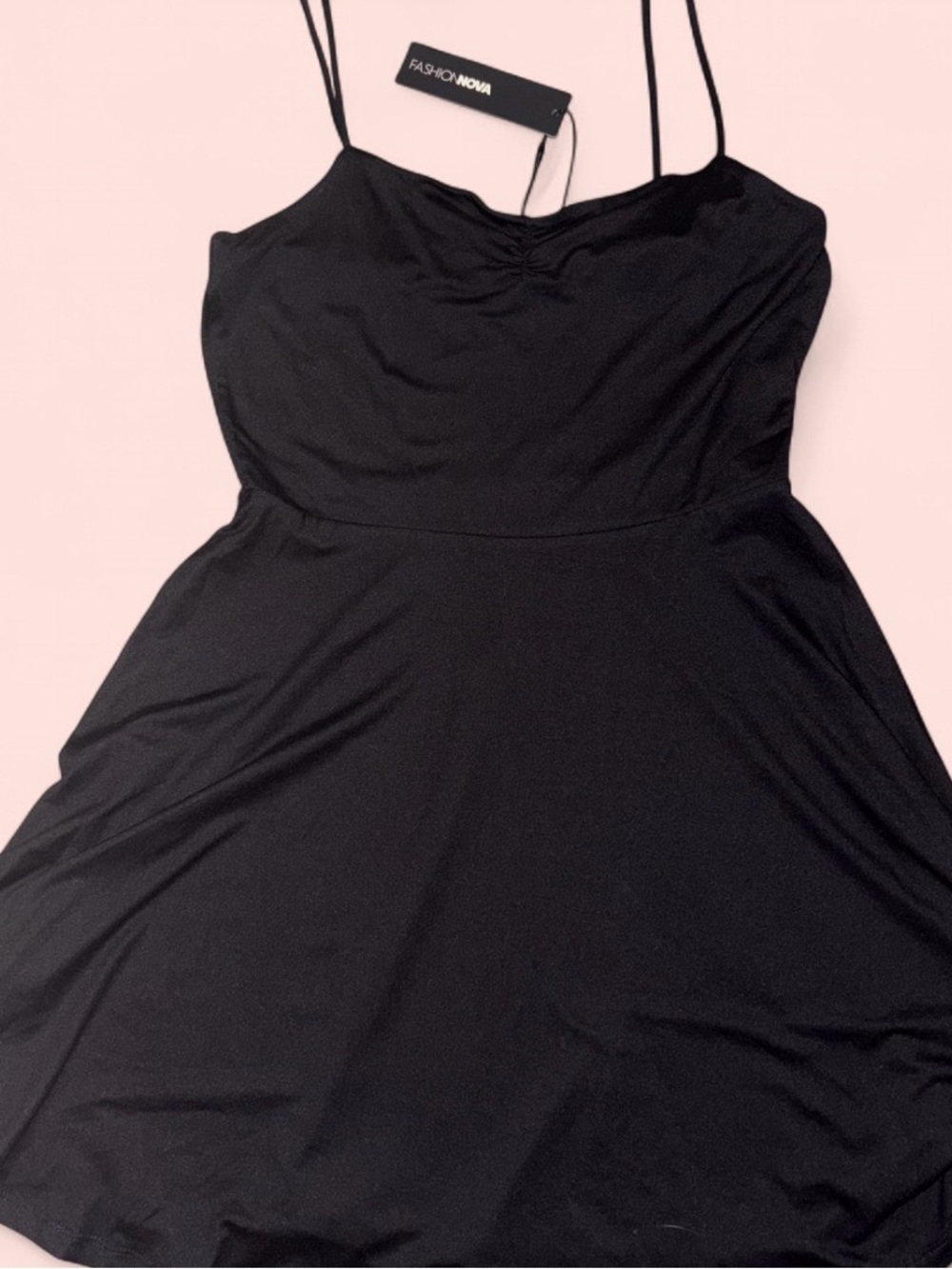 Fashion Nova Black Mini Dress